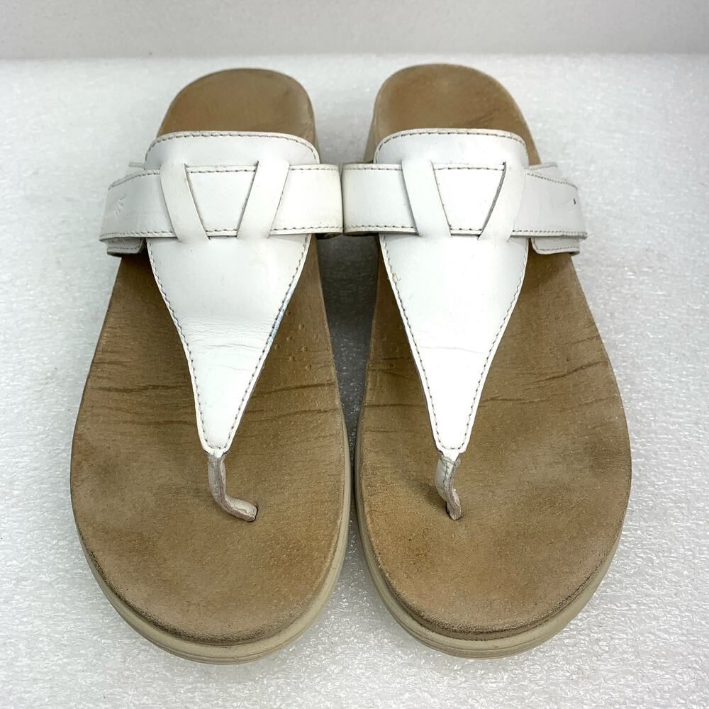 Dansko Burnished Calf Leather Thong Sandals - Women's 37
